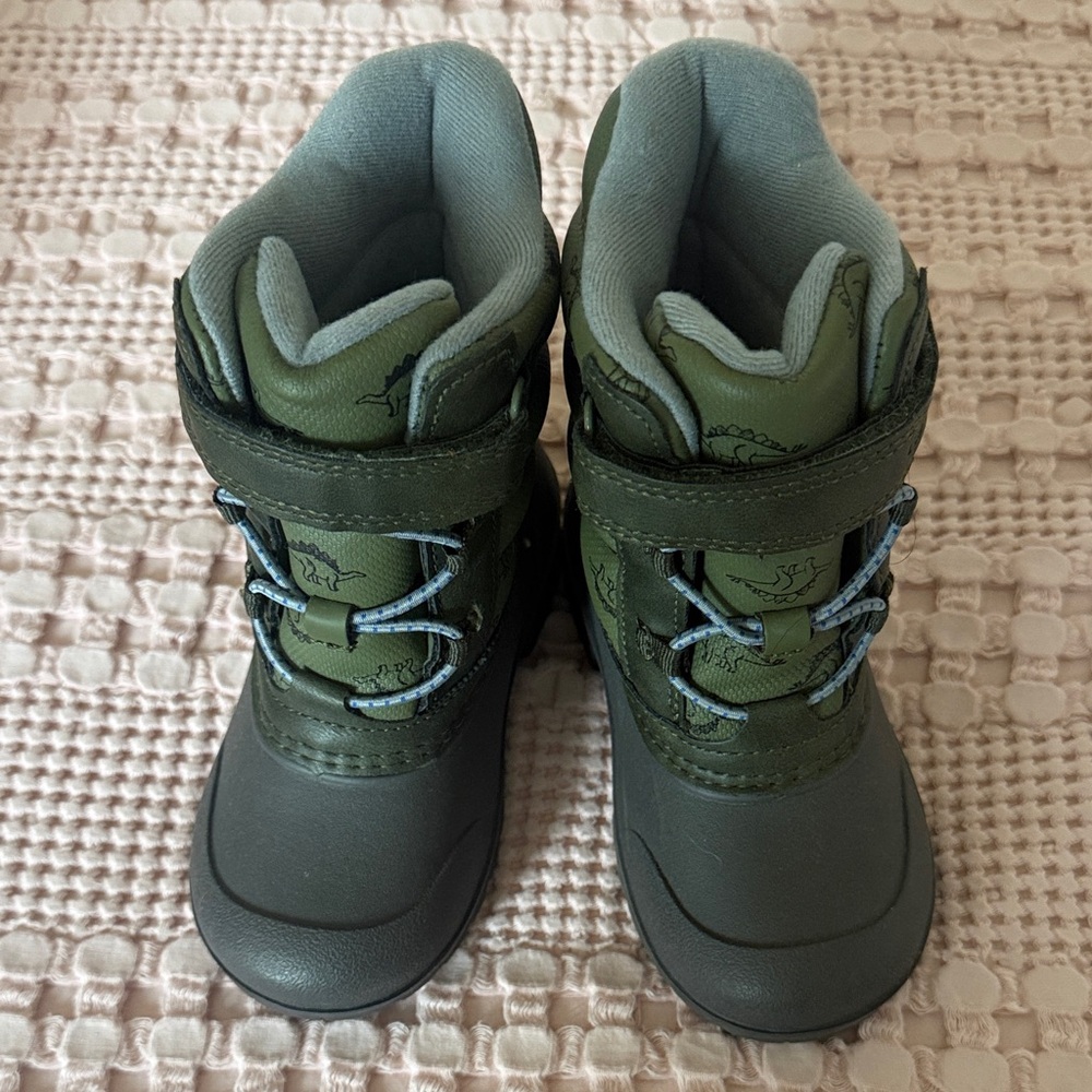 Carter's Olive Green Kids Rain & Snow Boots